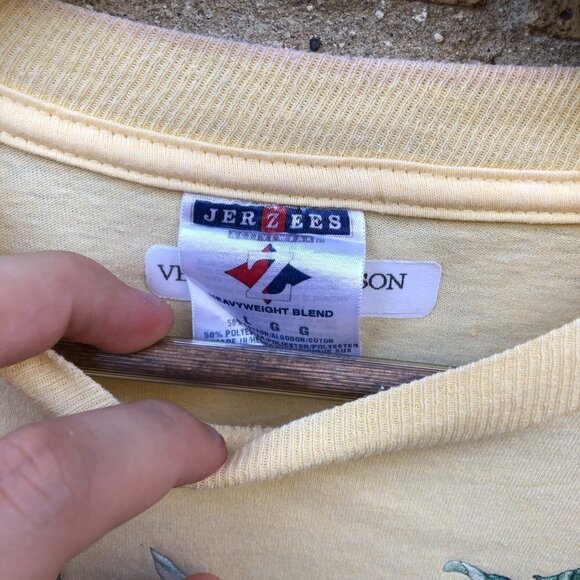 Vintage Floral Bird T Shirt Large - Picture 9 of 9